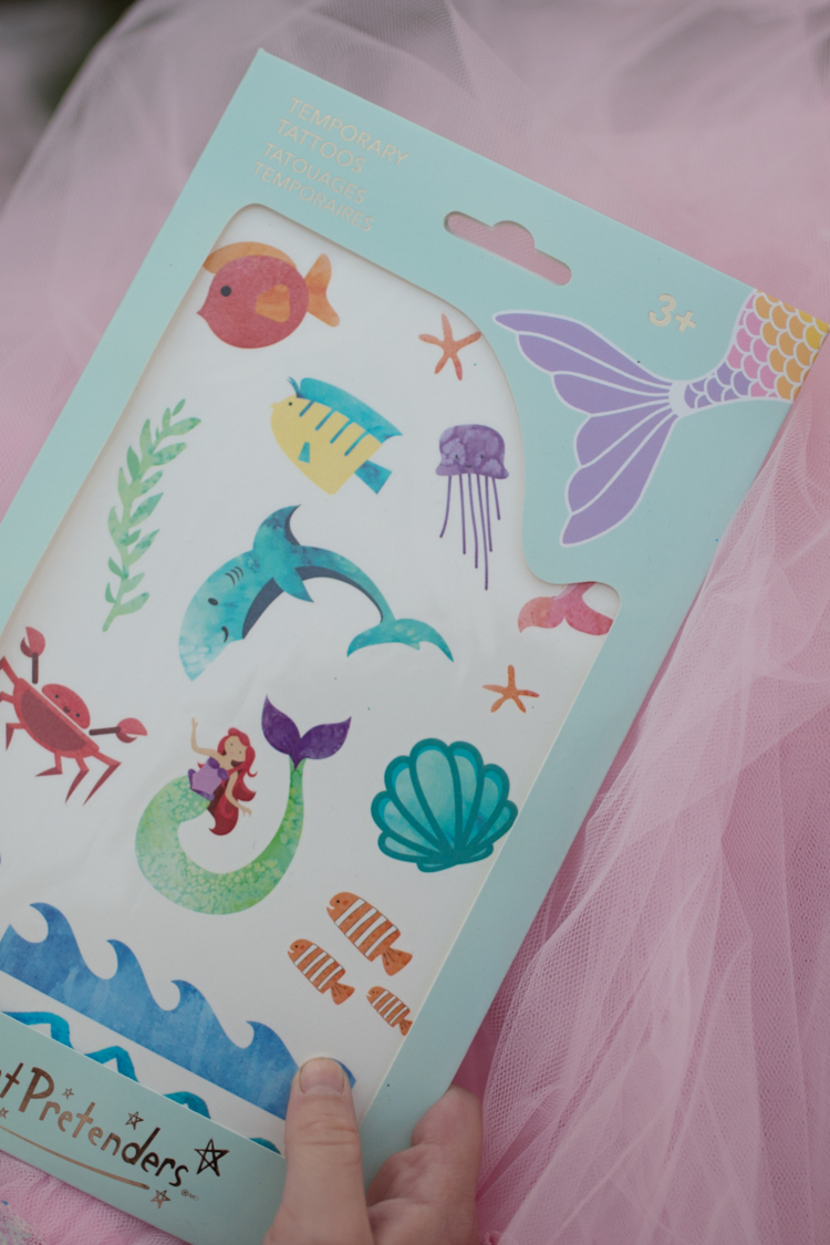 Mermaid Tattoos, 1 Sheet