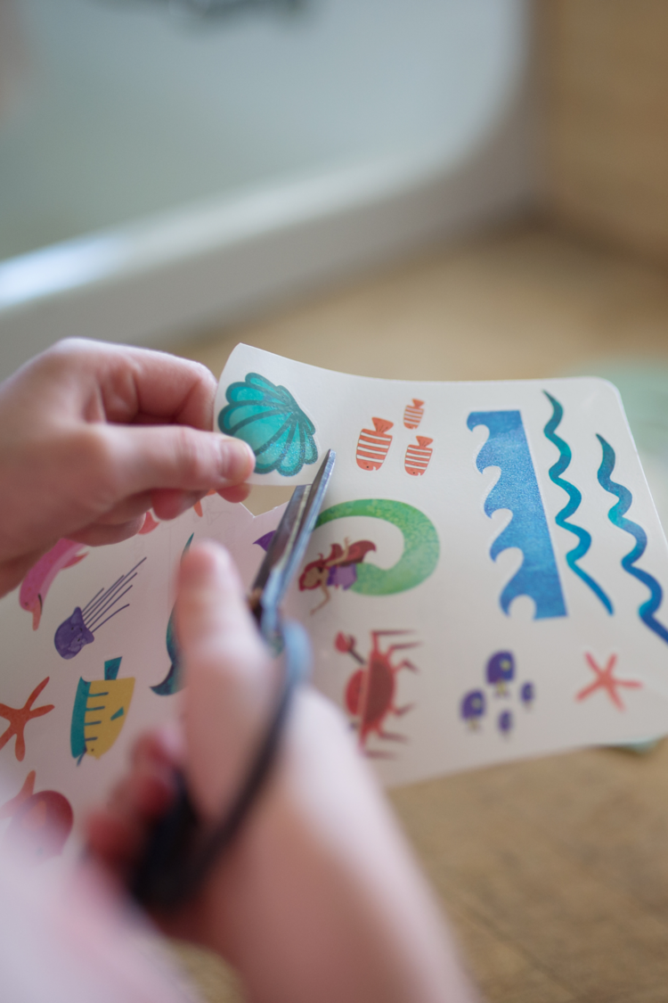 Mermaid Tattoos, 1 Sheet