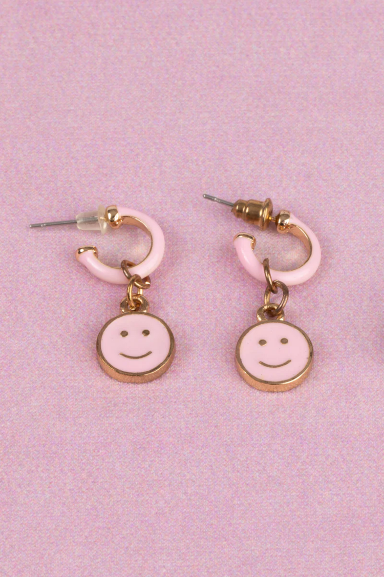 All Smiles Earrings, 2 Sets