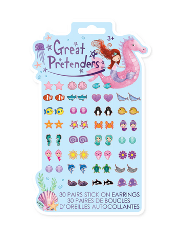 Mermaid Sticker Earrings
