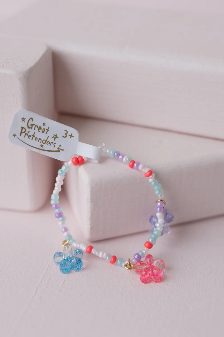 Shimmer Flower Bracelet