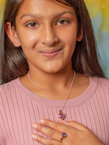 Lilac Love Necklace
