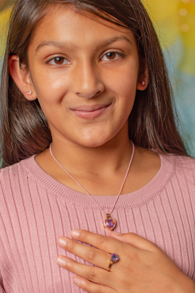 Lilac Love Necklace