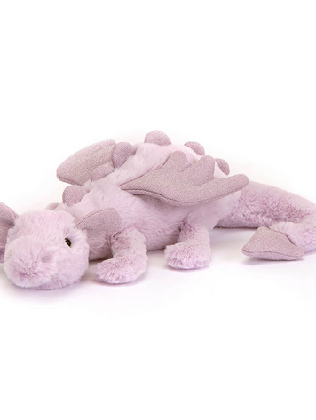 Jellycat Inc Lavender Dragon Little
