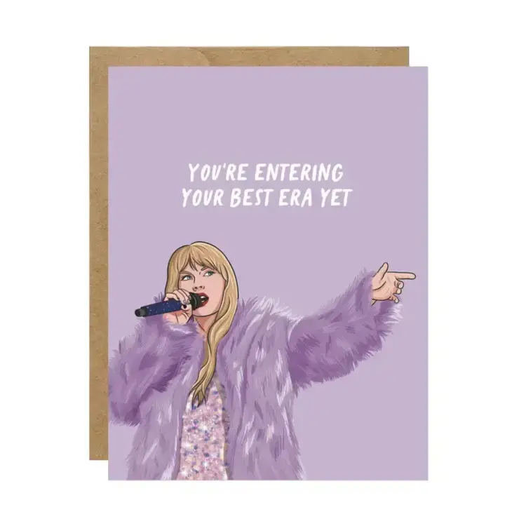 Taylor Your Best Era Yet Card
