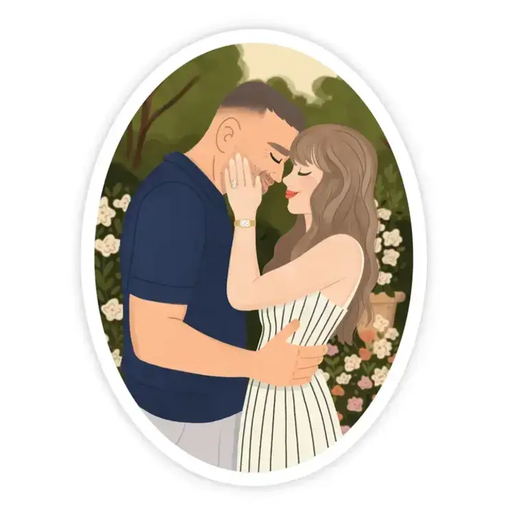 Secret Garden Engagement Pop Culture Sticker