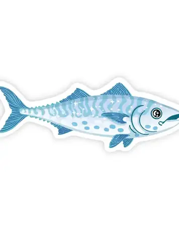 Mackerel - Atlantic Fish Vinyl Sticker