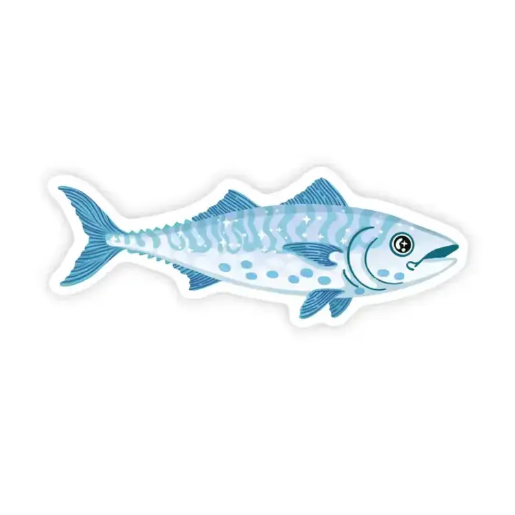 Mackerel - Atlantic Fish Vinyl Sticker