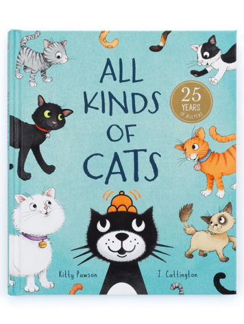Jellycat Inc All Kinds of Cats Book
