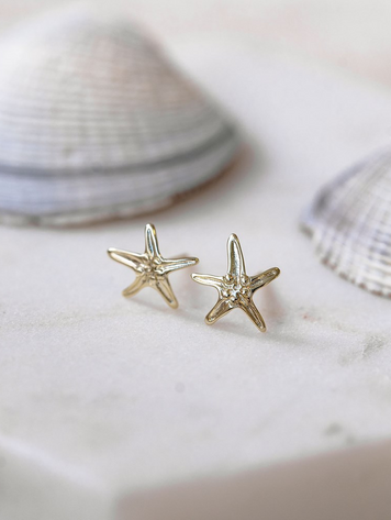 Whimsical Seastar Studs
