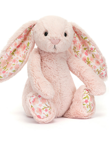 Jellycat Inc Little Blossom Blush Cherry Bunny