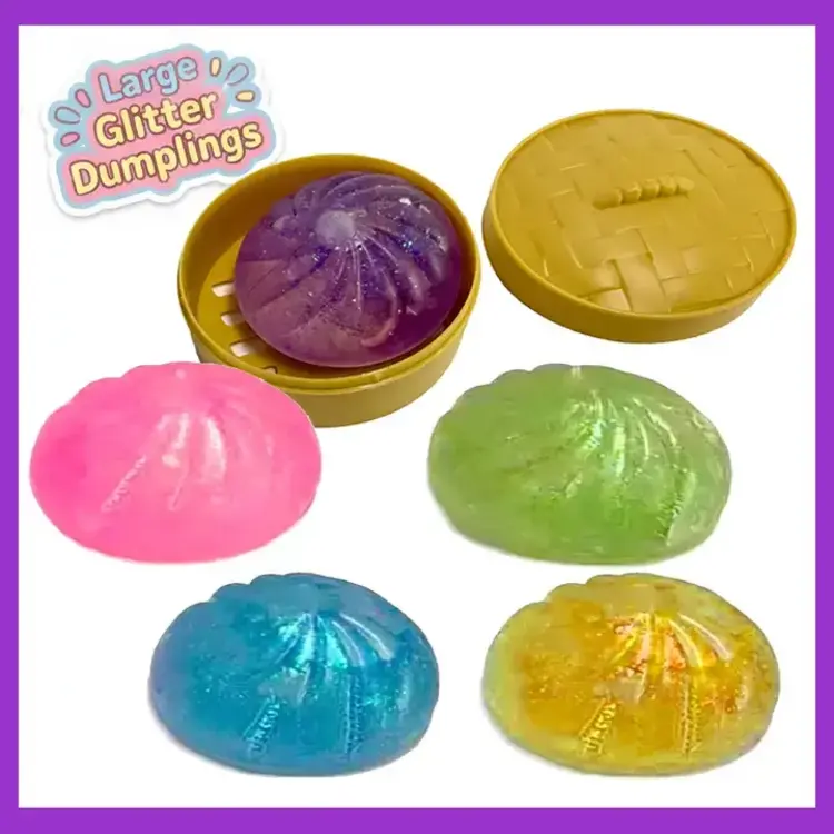 Large Glitter Squish Dumpling
