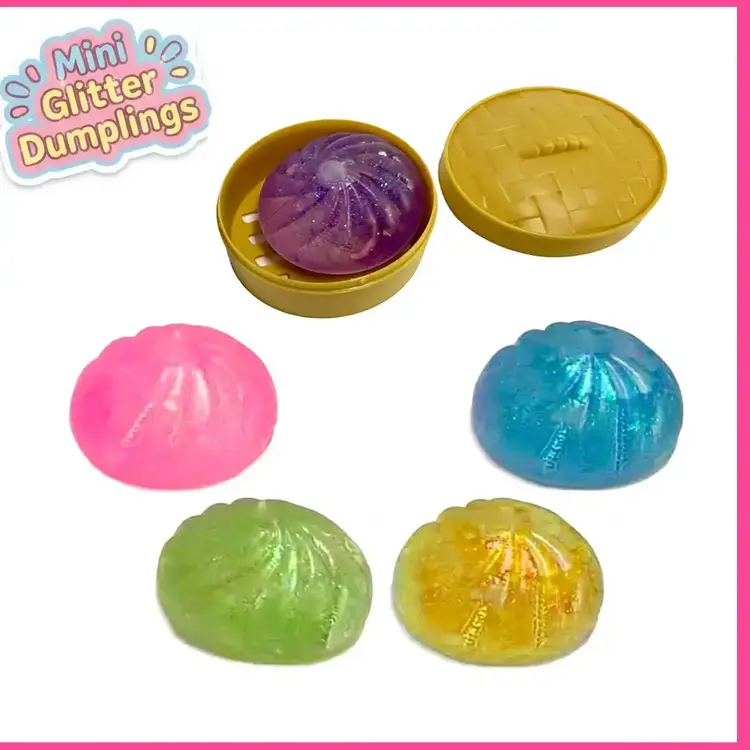 Mini Glitter Squish Dumpling