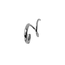 MARIA BLACK MARIA BLACK / Dogma Twirl Earring Right (Silver, o/s)