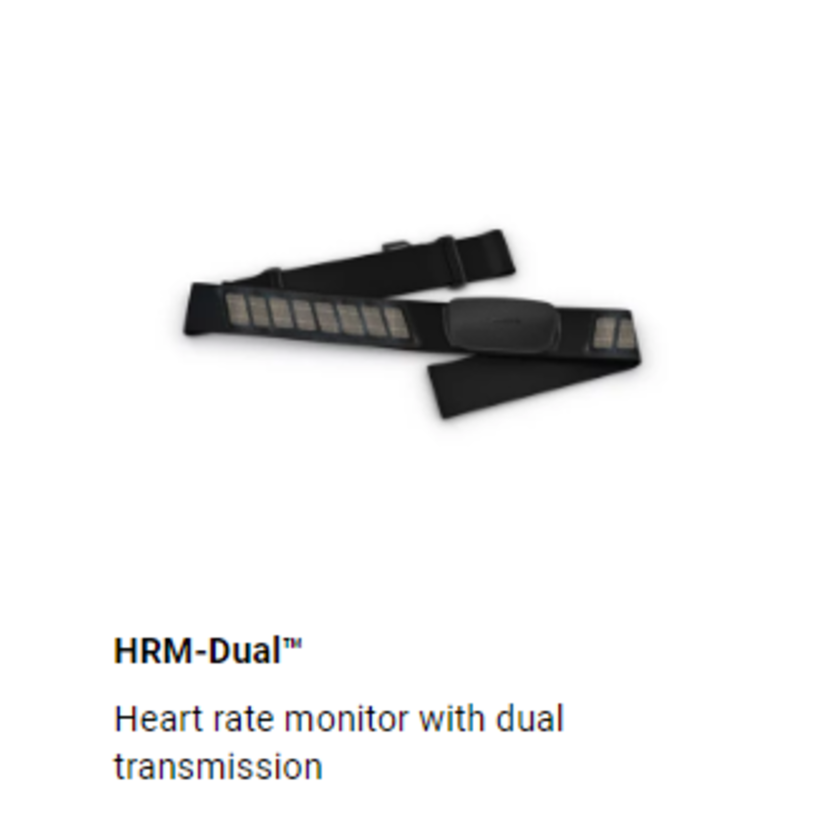 HRM-Dual™ Heart Rate Monitor