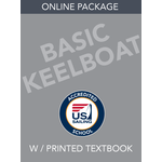 PACKAGE Online Course - Basic Keelboat Package with Textbook