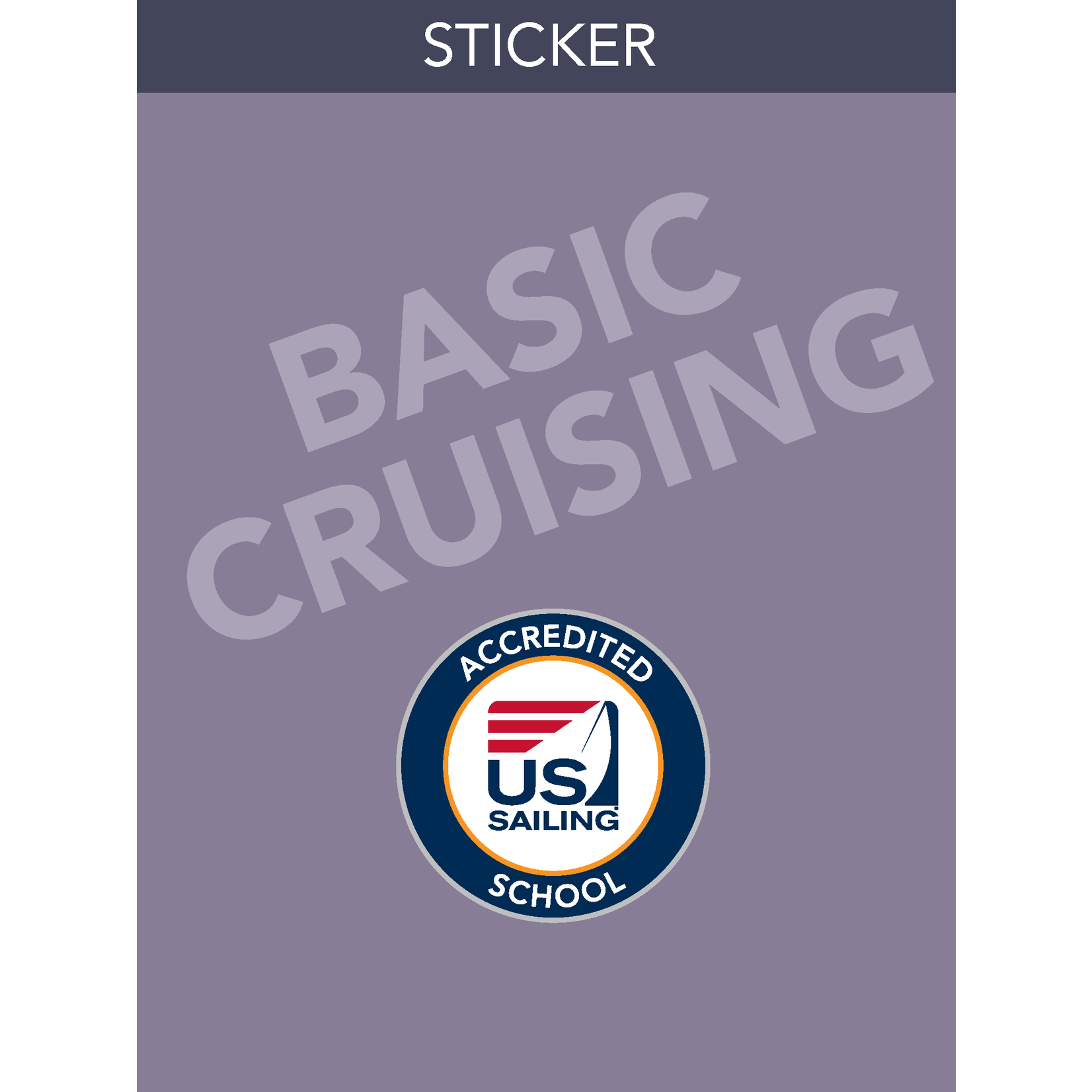 Basic Cruising Sticker