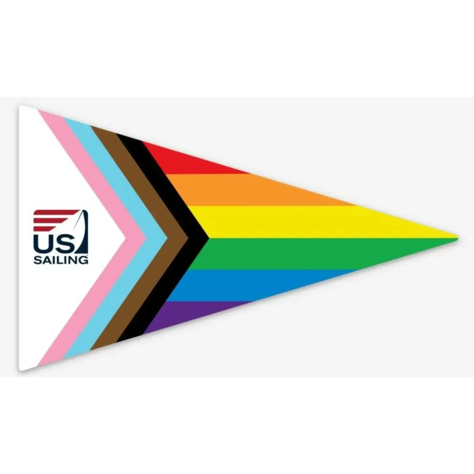 Pride Burgee Magnet - US Sailing