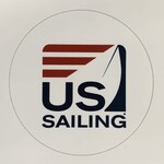 US Sailing Sticker Small