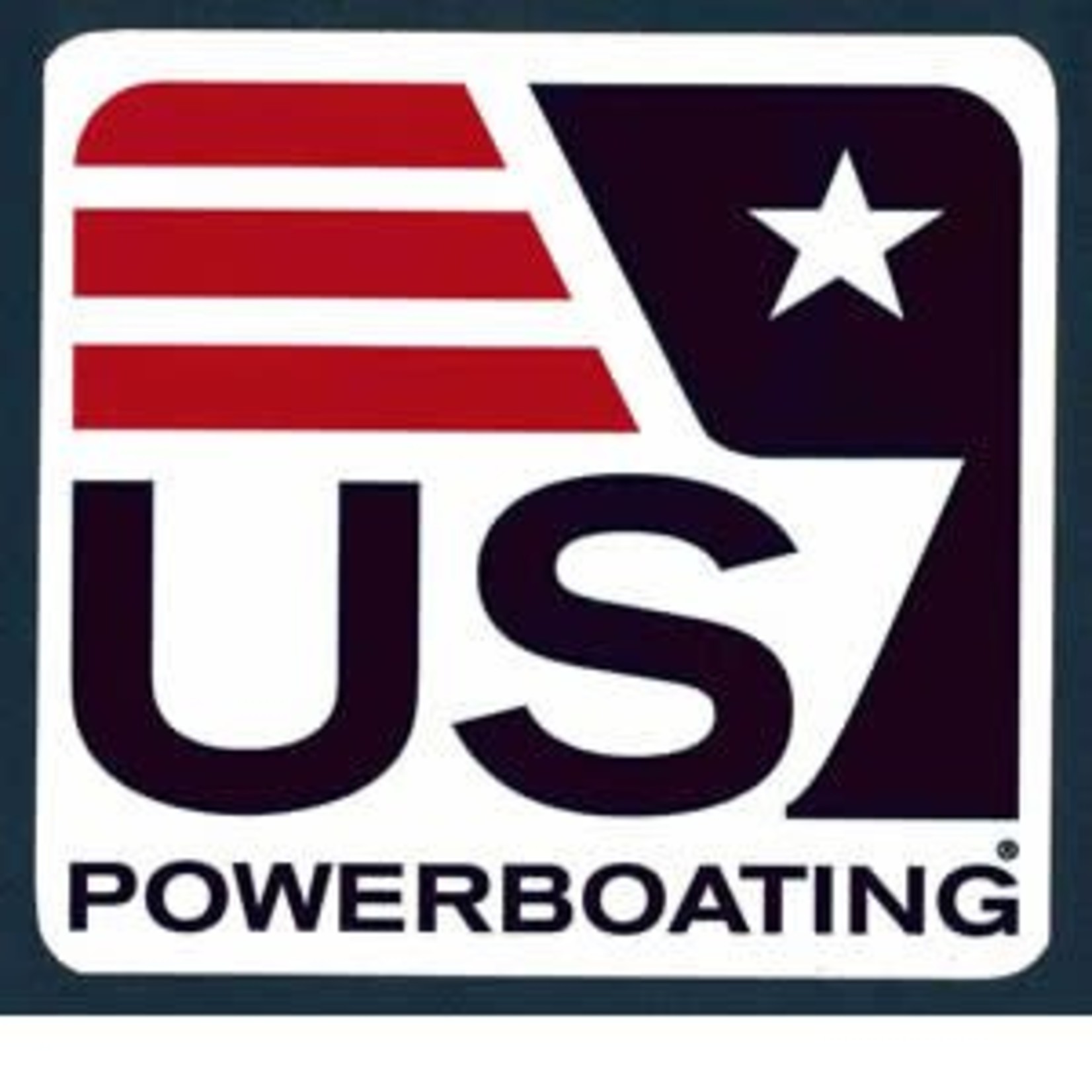 US Powerboating Sticker