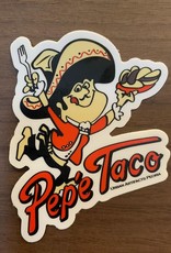 UA Merch Pepe Taco Sticker