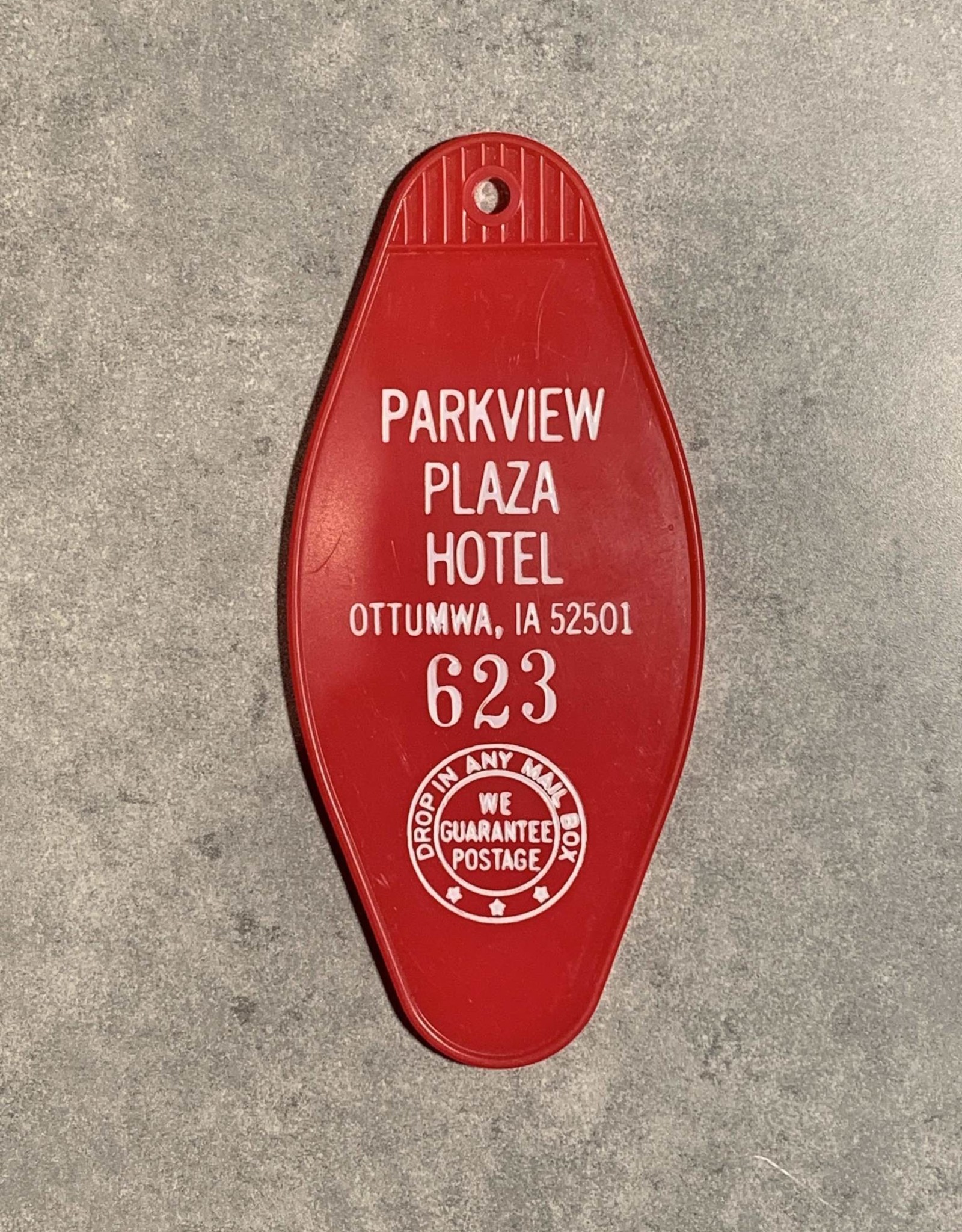 UA Merch Parkview Plaza Hotel Keychain