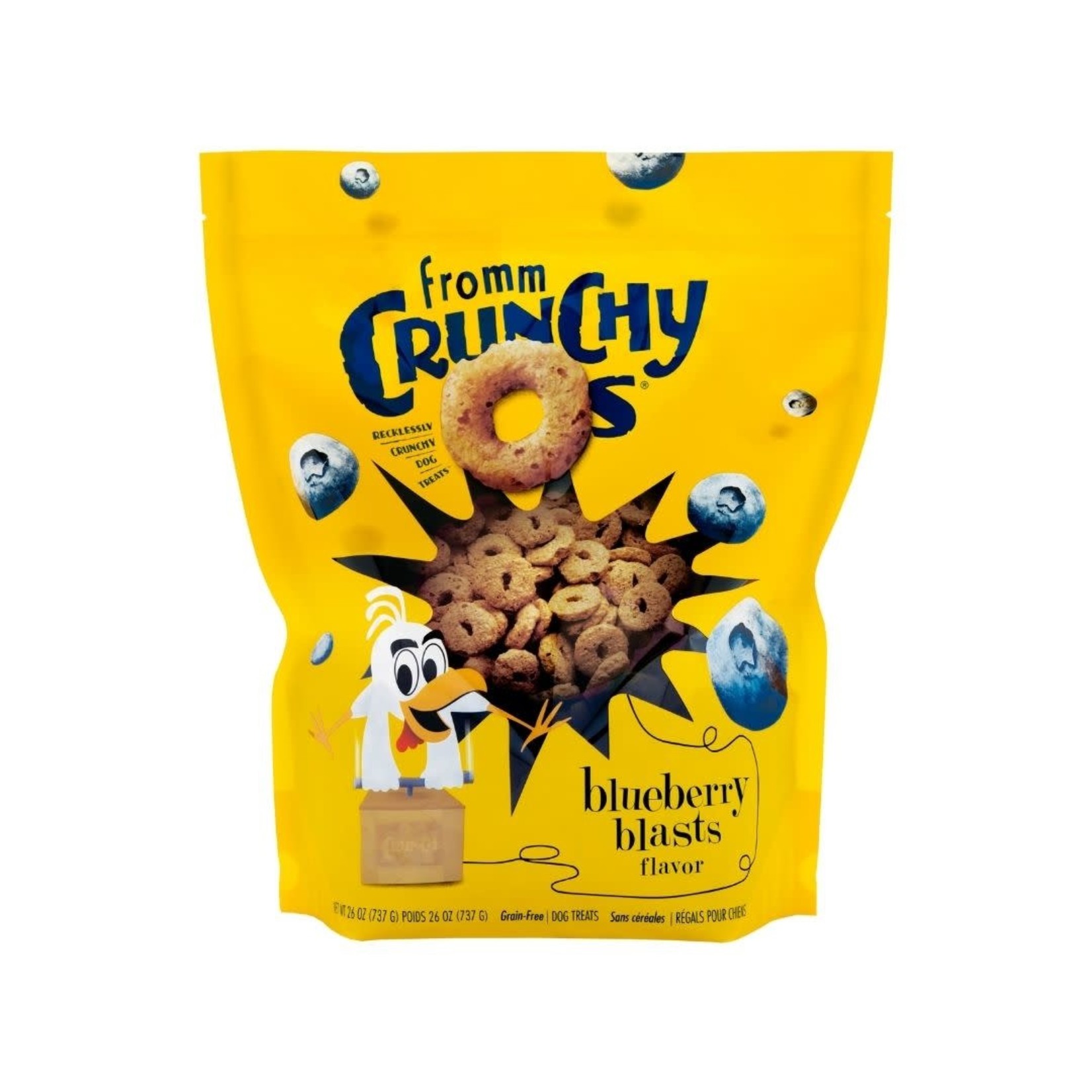 Fromm Fromm Crunchy Os Blueberry Blasts Flavor