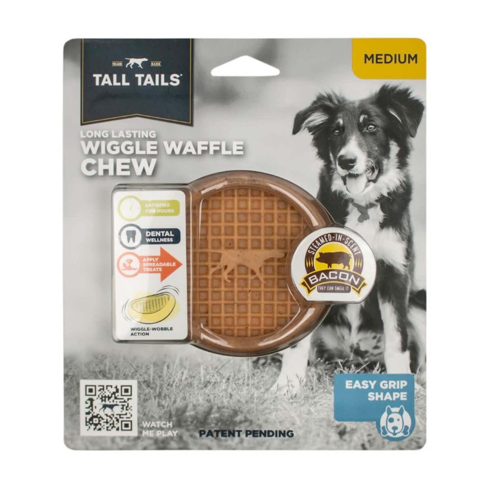 Tall Tails Tall Tails Wiggle Waffle Chew Dog Toy