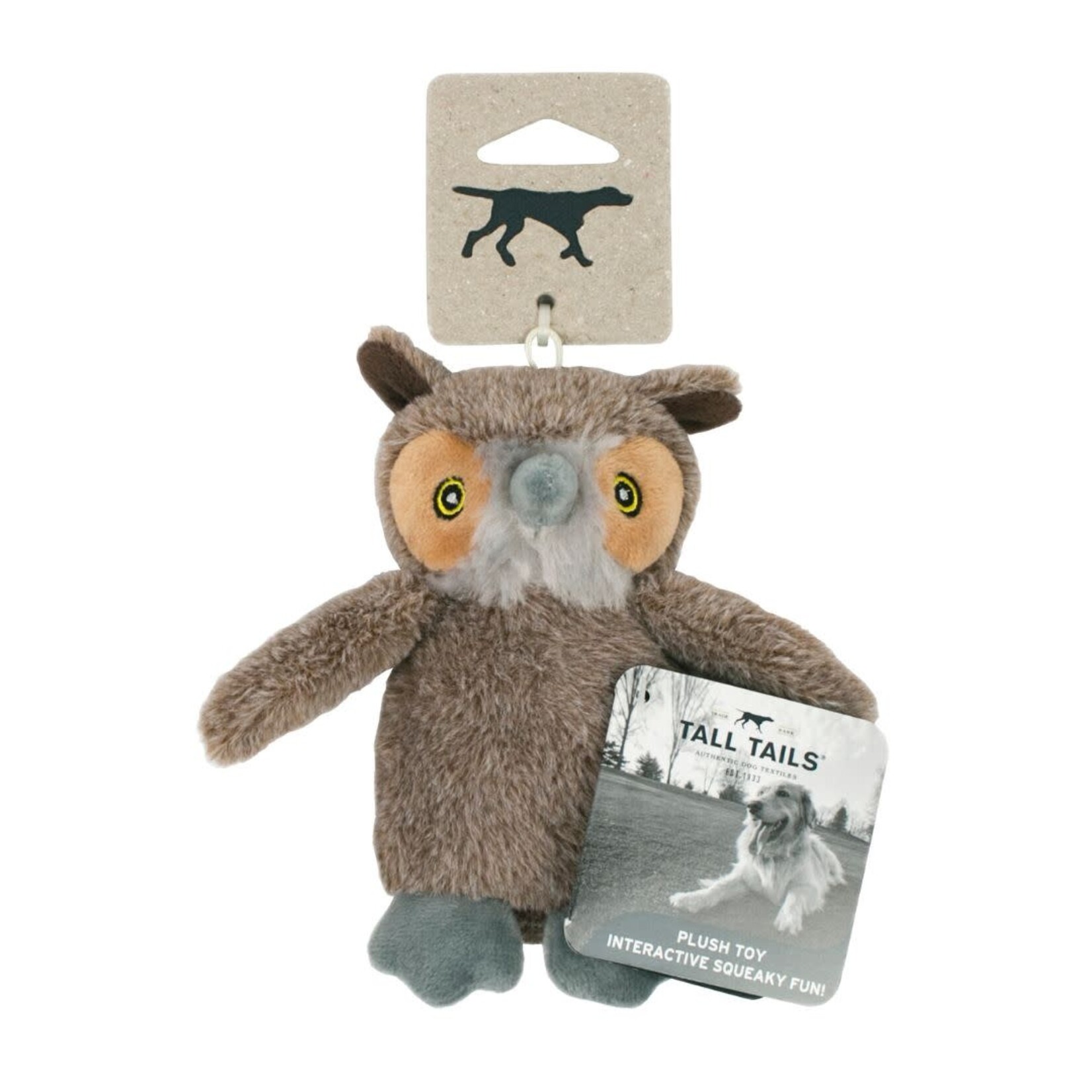 Tall Tails Tall Tails Baby Owl Plush with Squeaker