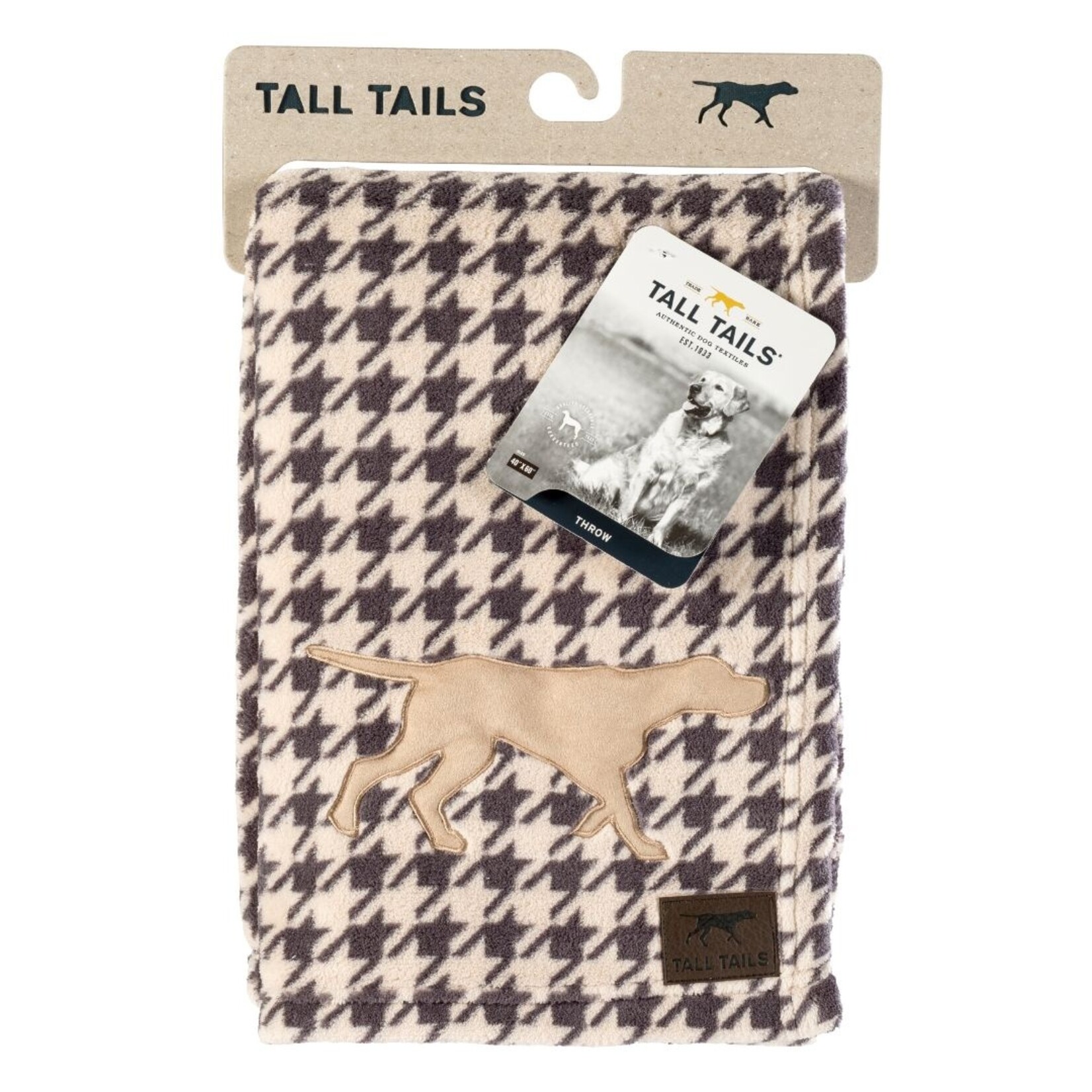 Tall Tails Tall Tails Houndstooth Dog Blanket