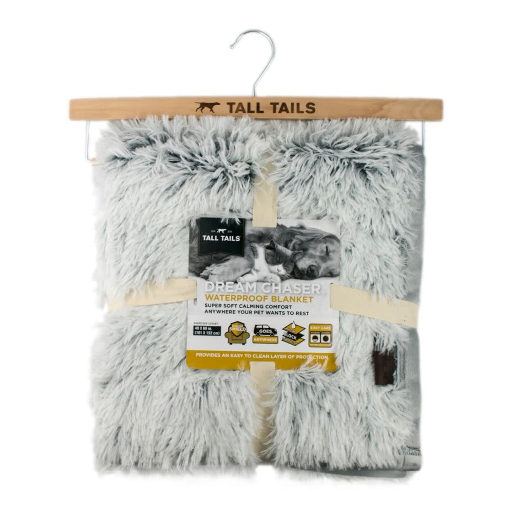 Tall Tails Tall Tails Frosted Grey Waterproof Dog Blanket