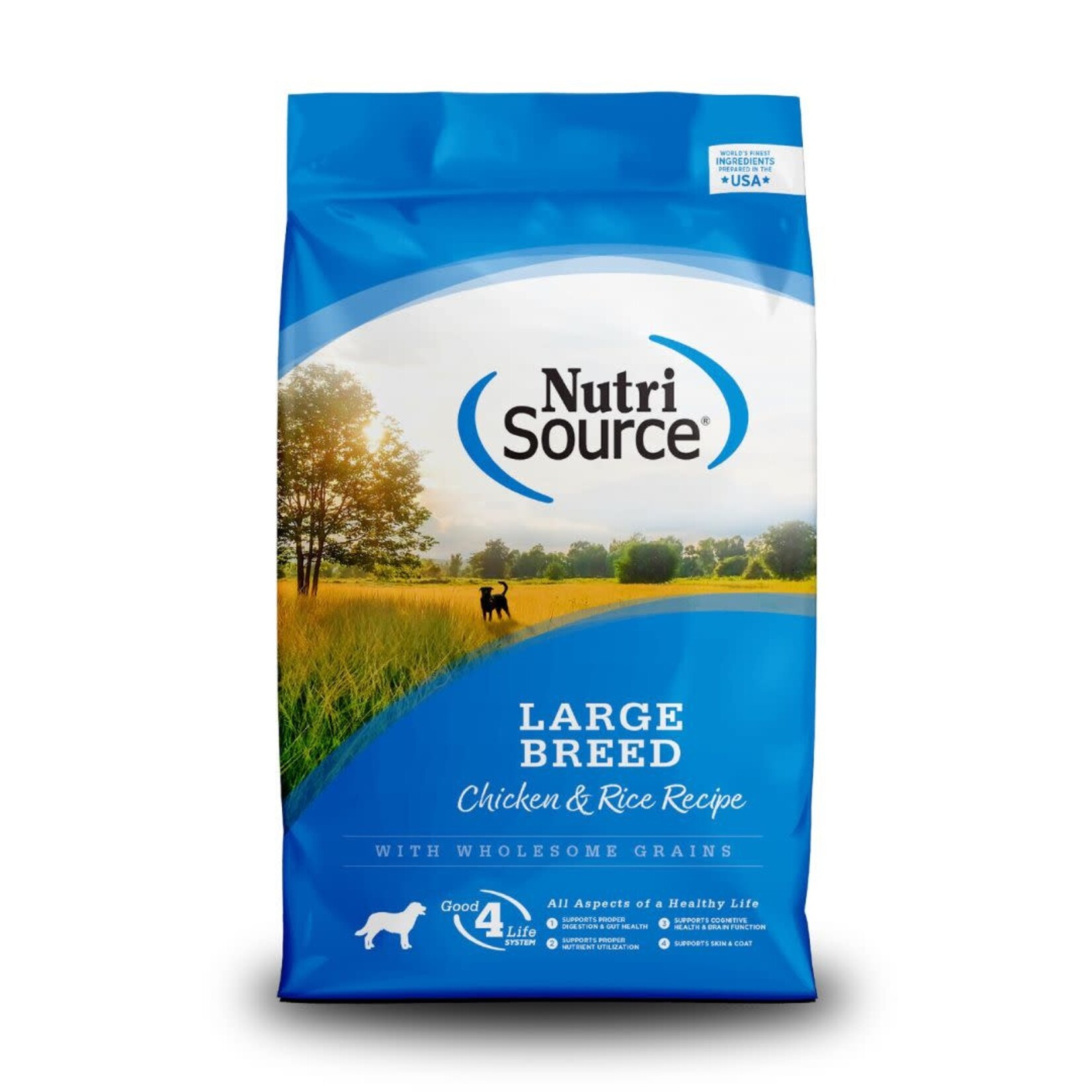 NutriSource NutriSource Large Breed Chicken & Rice Recipe 26 lb