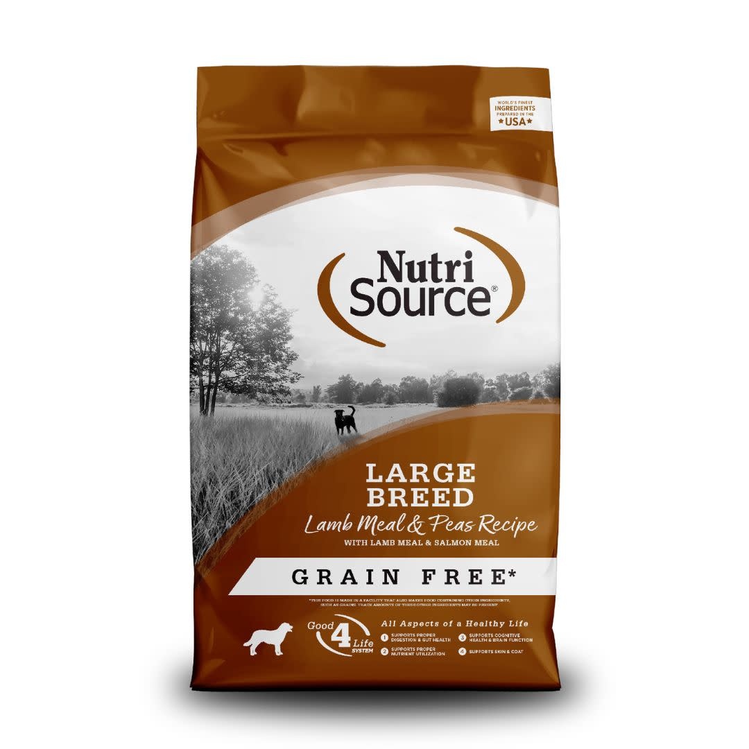 NutriSource Large Breed Lamb & Peas Recipe 26 lb - Roxi & Co Sioux