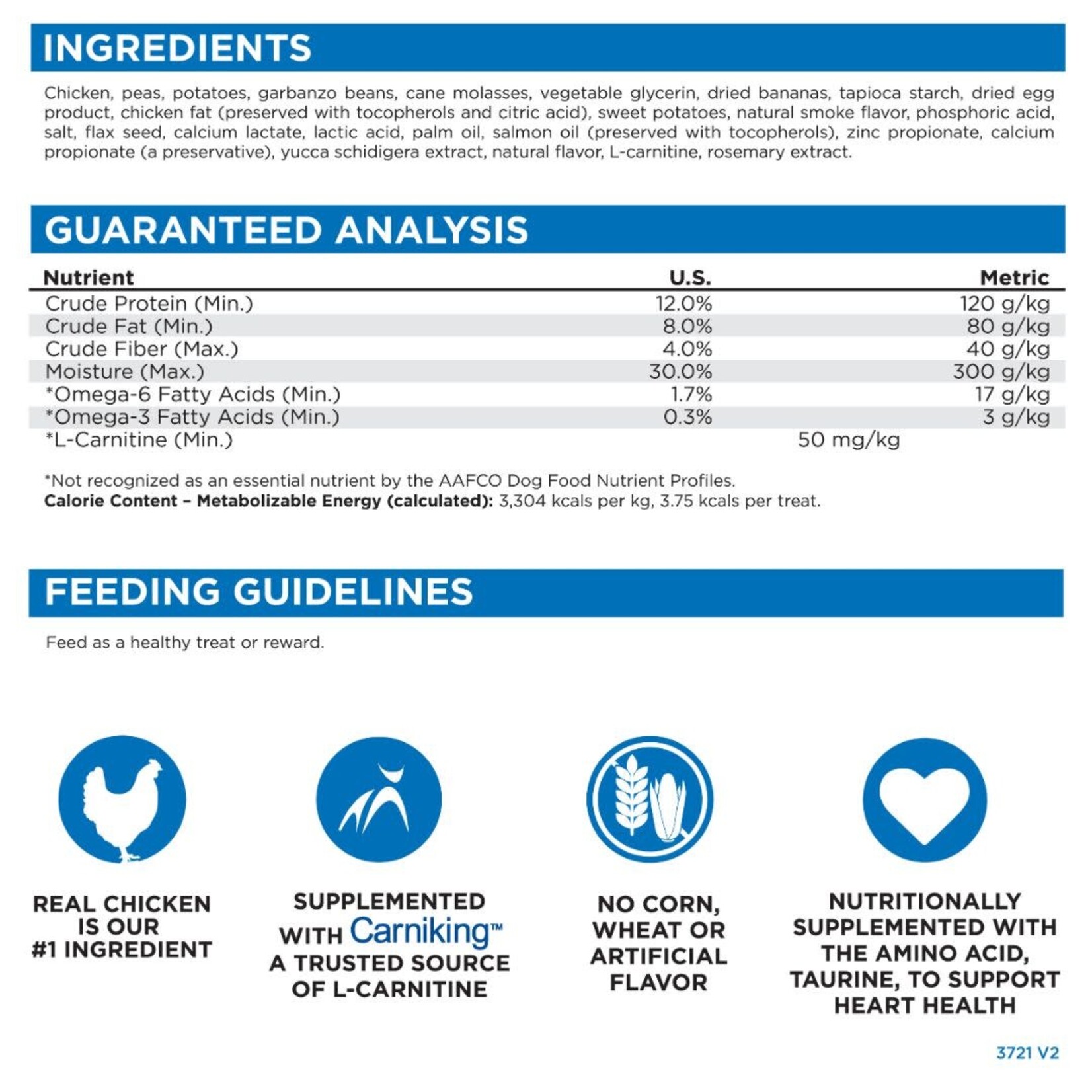 NutriSource NutriSource Soft & Tender Grain Free Chicken Treats