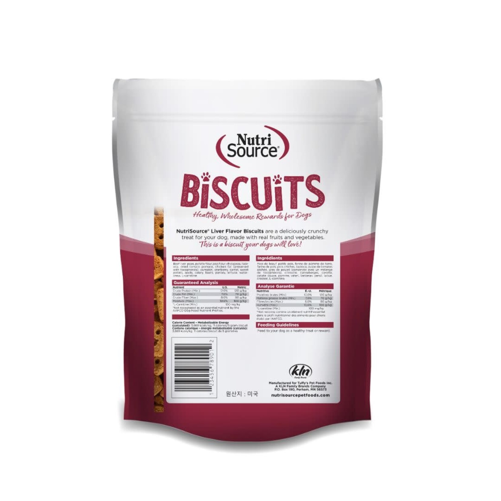 NutriSource NutriSource Grain Free Liver Biscuits