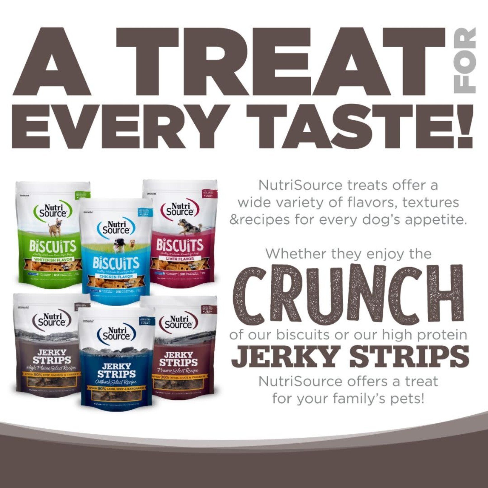 NutriSource NutriSource High Plains Select Jerky Strips