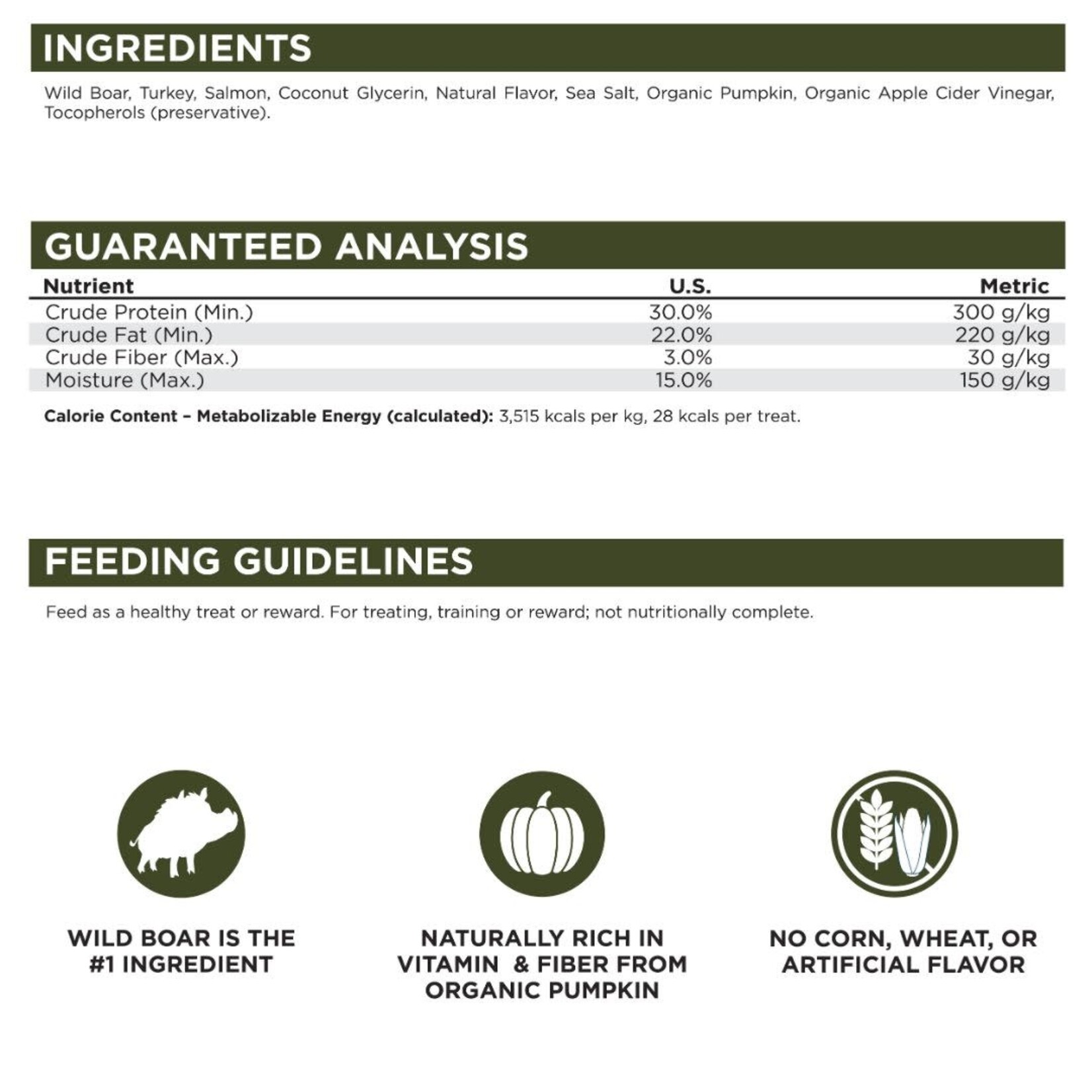 NutriSource NutriSource Woodlands Select Jerky Strips