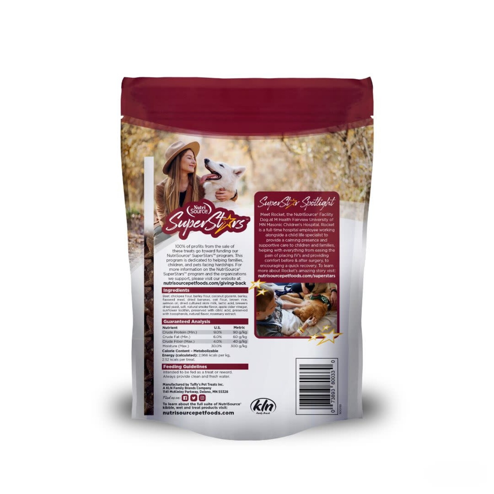 NutriSource NutriSource SuperStars Beef Training Treats