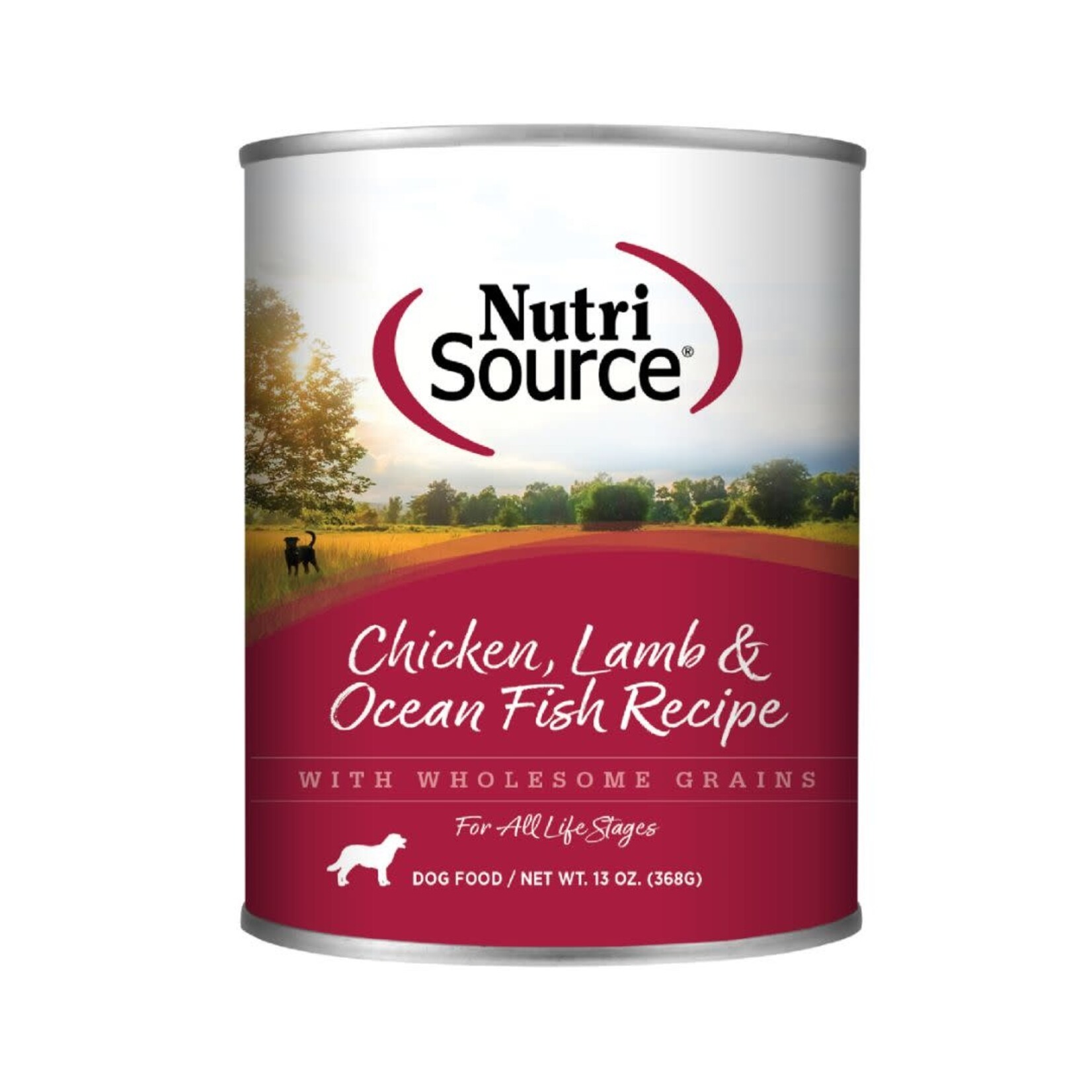 NutriSource NutriSource Chicken, Lamb & Ocean Fish Recipe Canned Dog Food