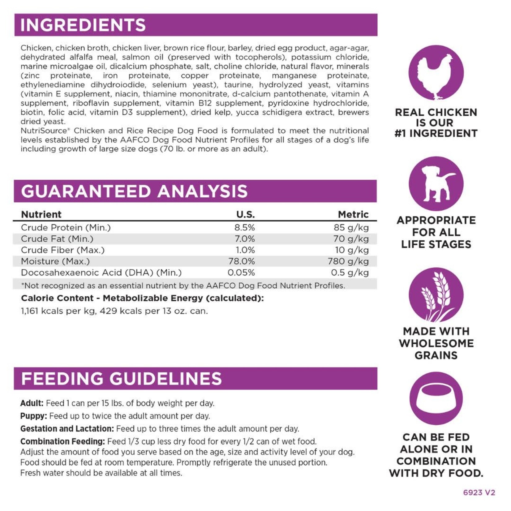 NutriSource NutriSource Puppy Canned Dog Food