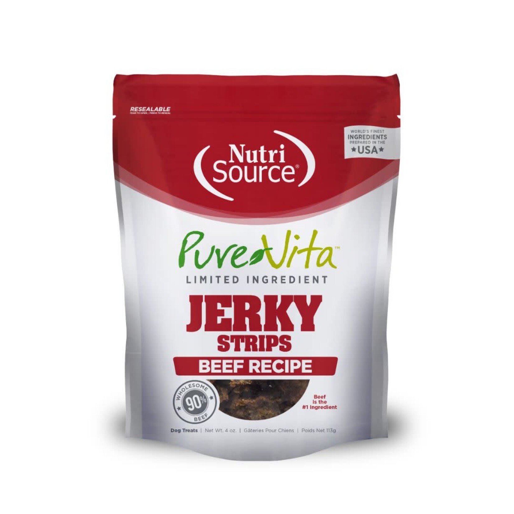PureVita (by NutriSource) PureVita Beef Recipe Jerky Strips