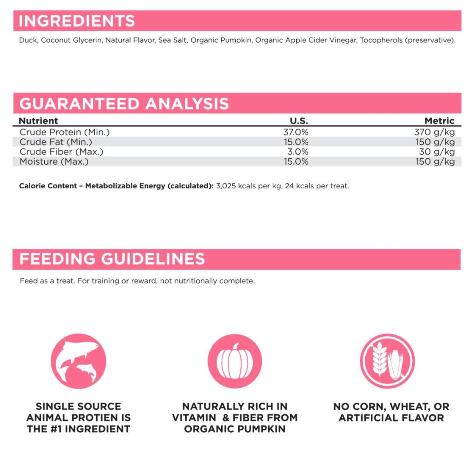 PureVita (by NutriSource) PureVita Salmon Recipe Jerky Strips