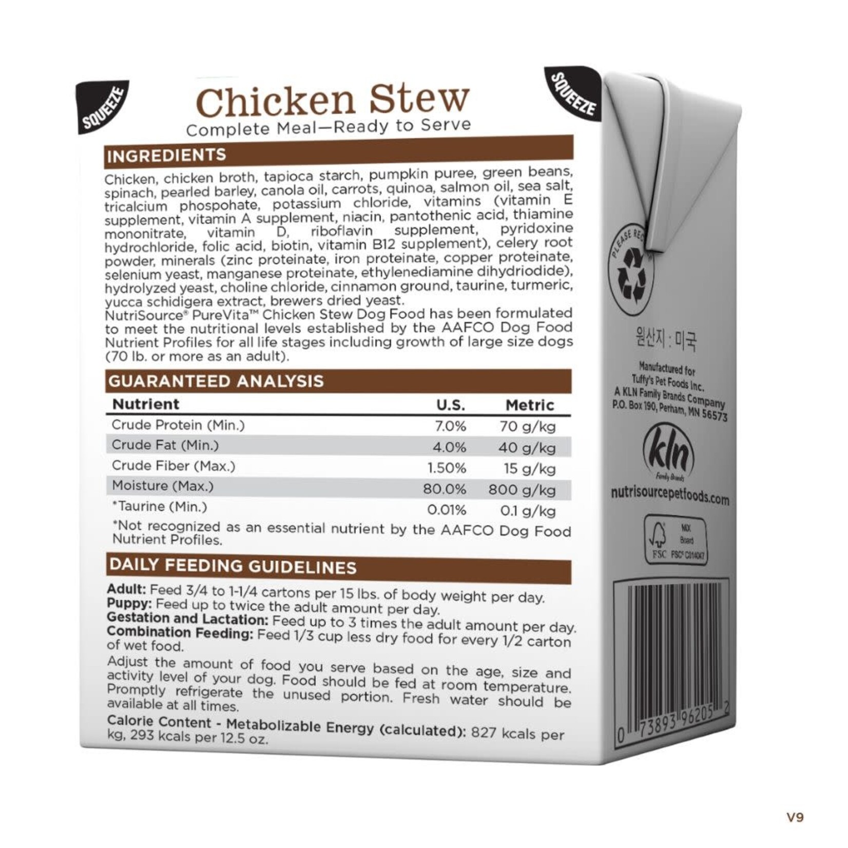 PureVita (by NutriSource) PureVita Chicken Stew Wet Dog Food