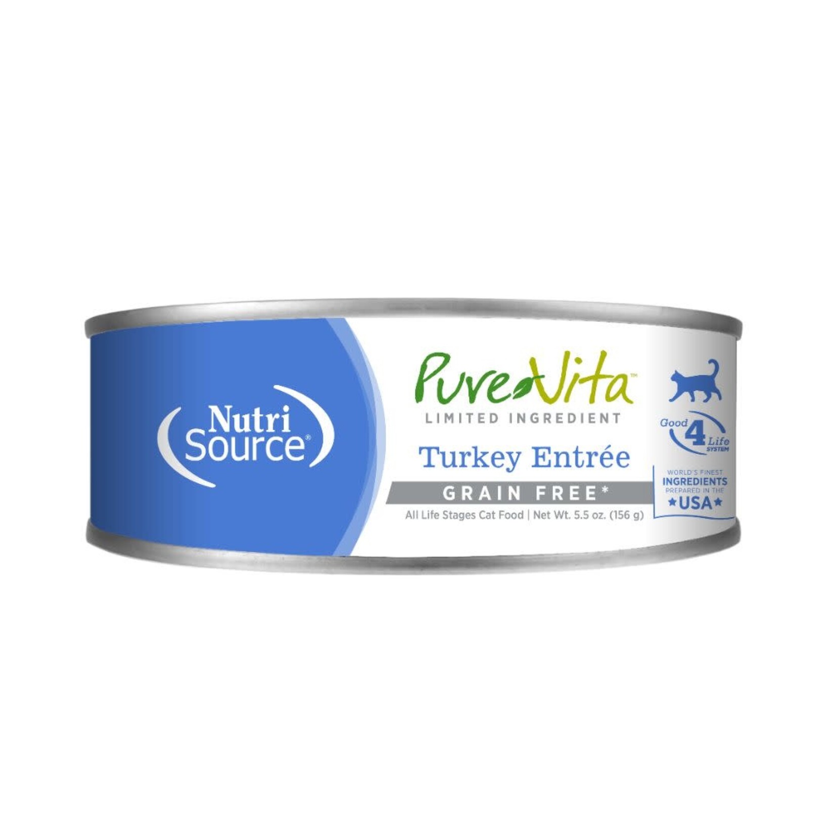 PureVita (by NutriSource) PureVita Turkey Entrée Canned Cat Food