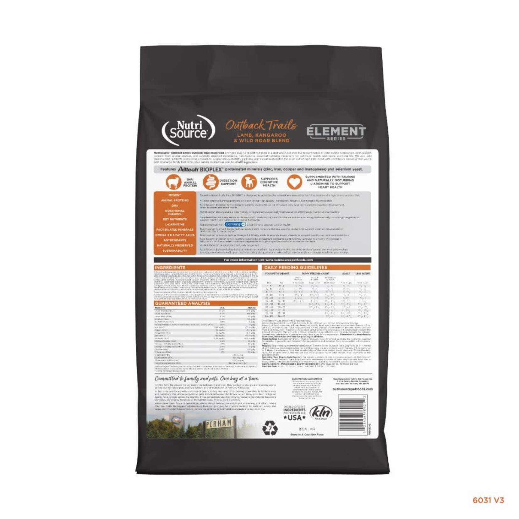 NutriSource NutriSource Element Series Outback Trails Blend