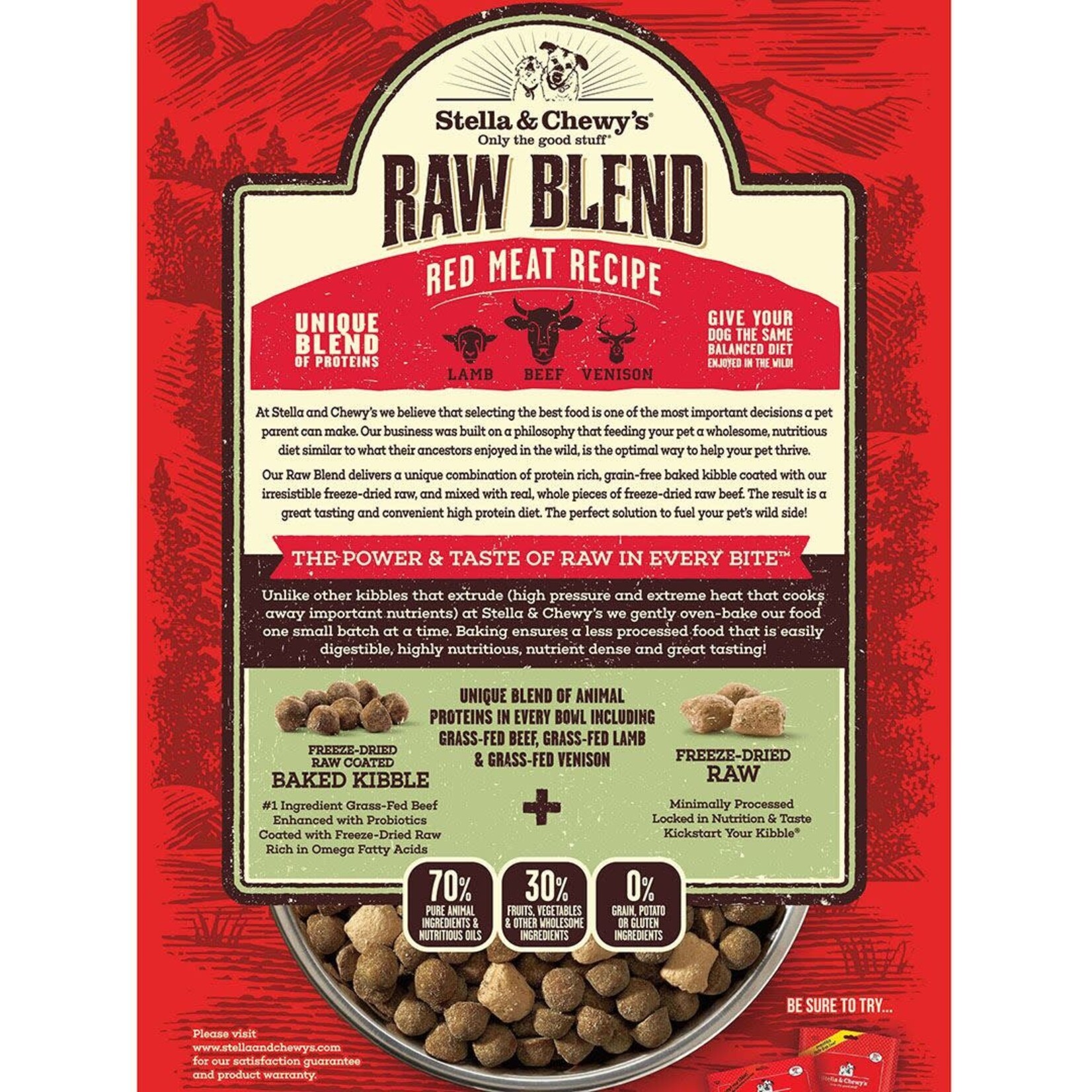 Stella & Chewys Stella & Chewy's Raw Blend Red Meat Recipe 10 lb