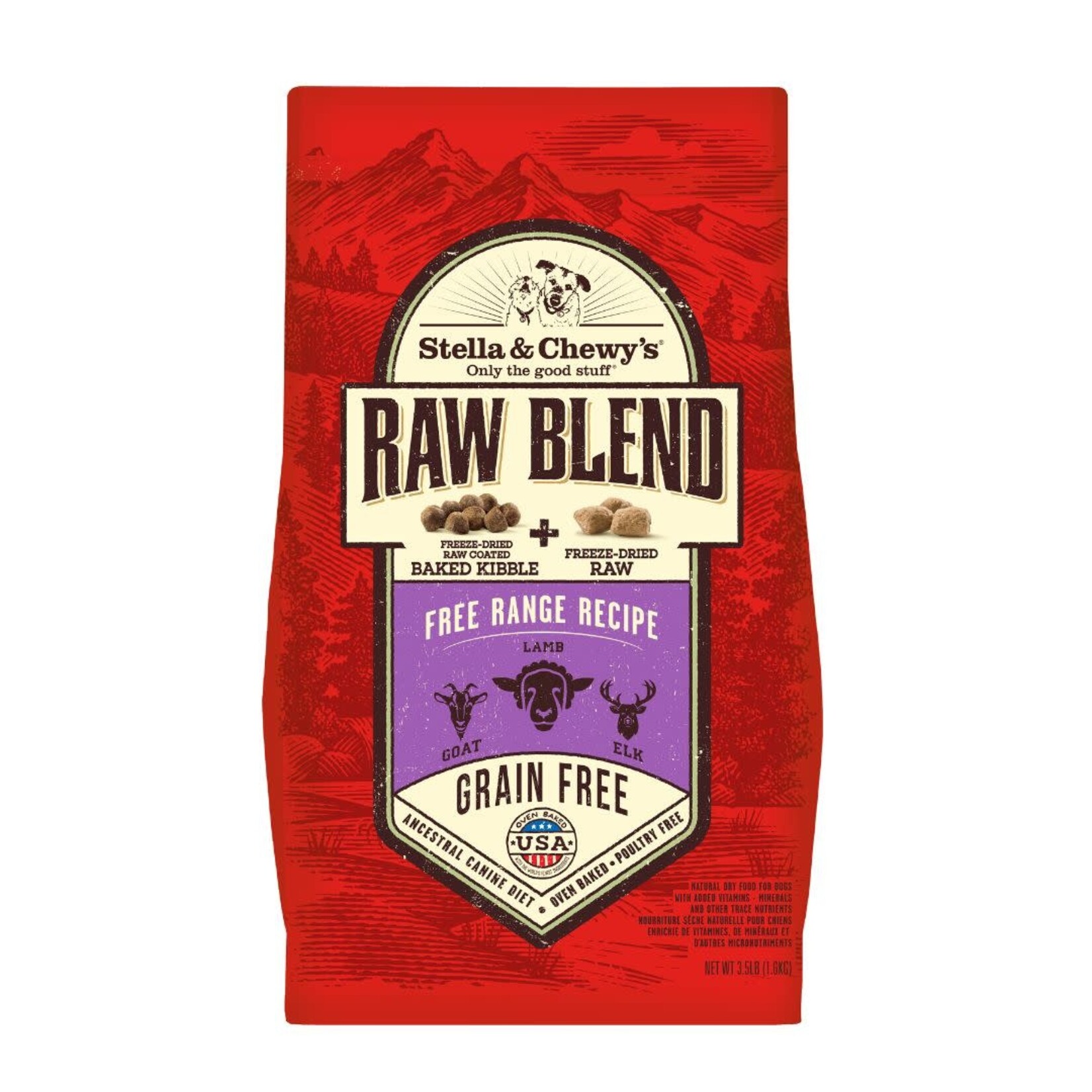 Stella & Chewys Stella & Chewy's Raw Blend Free Range Recipe 3.5 lb