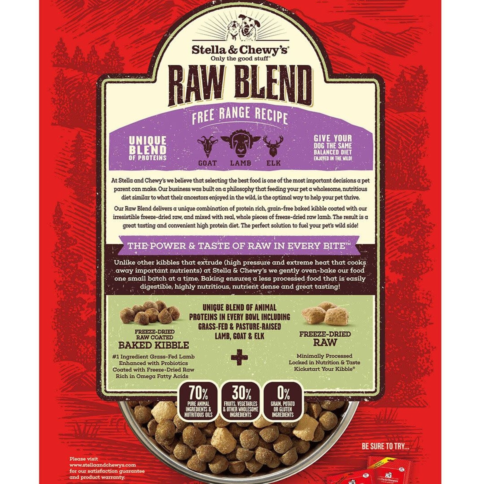 Stella & Chewys Stella & Chewy's Raw Blend Free Range Recipe 22 lb