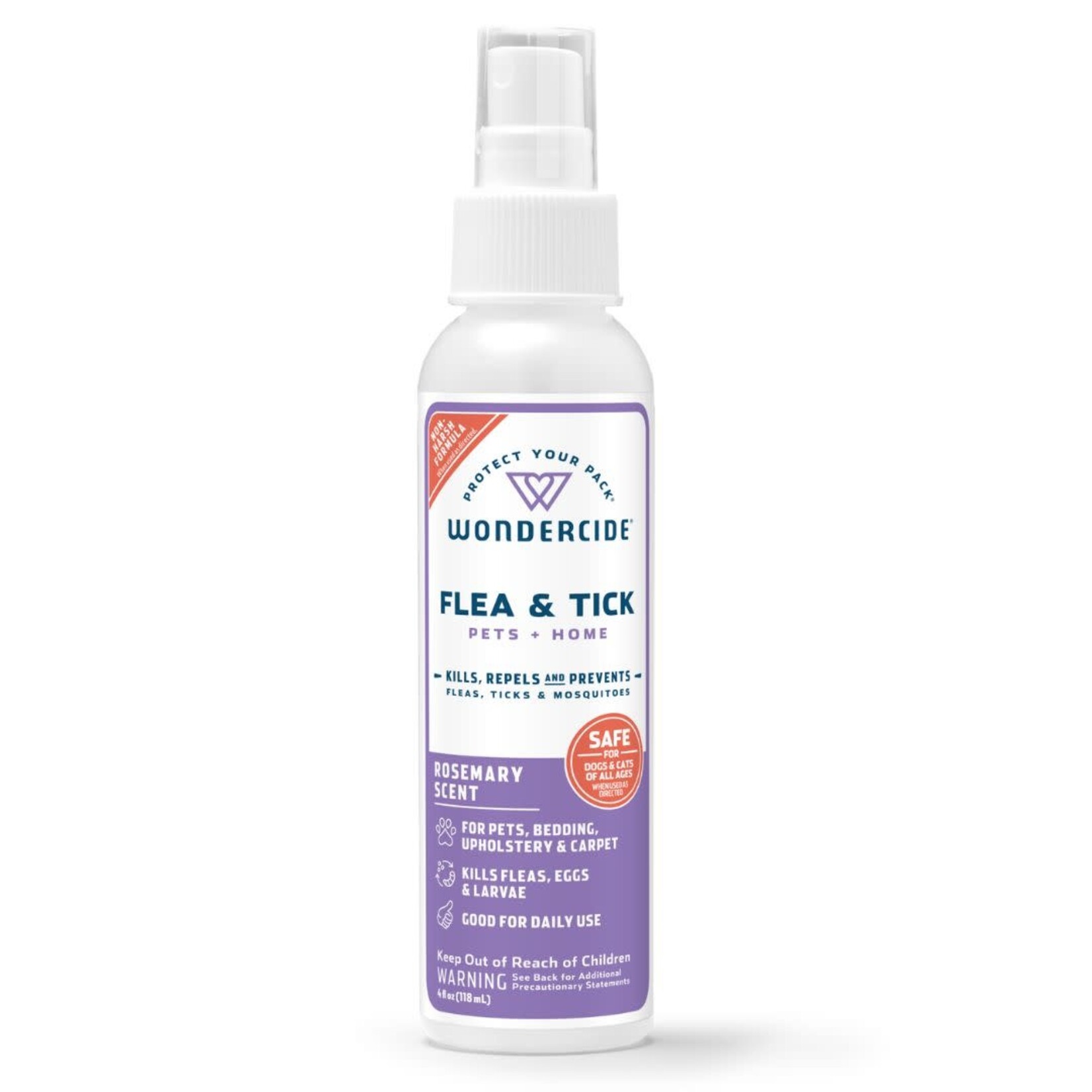 Wondercide Flea, Tick & Mosquito Spray Rosemary 4 oz