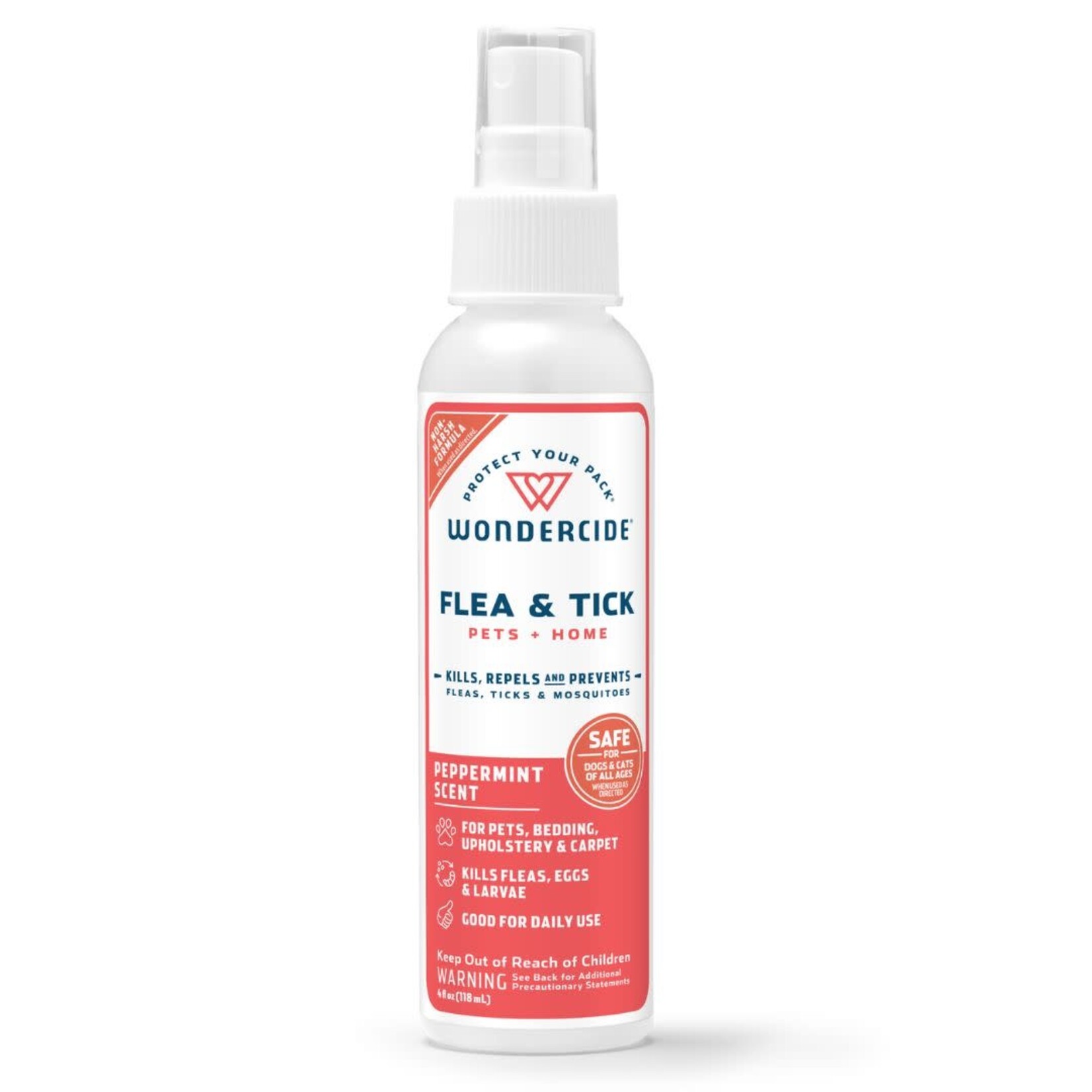 Wondercide Flea, Tick & Mosquito Spray Peppermint 4 oz